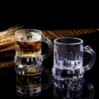 30 Pieces Clear Plastic Mini Beer Mugs – MiniMug30 Oktoberfest 2025