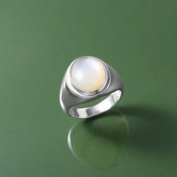 Pinctada Albina Silver Ring – Isla