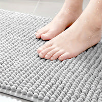 Luxurious L-shaped Non-Slip Corner Shower Mat - Evelyn