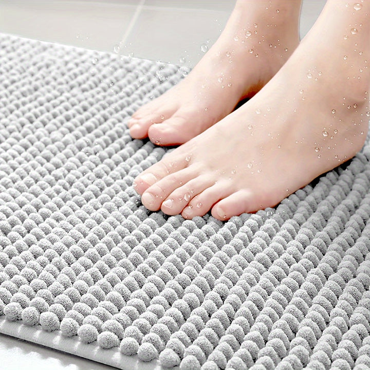 Luxurious L-shaped Non-Slip Corner Shower Mat - Evelyn