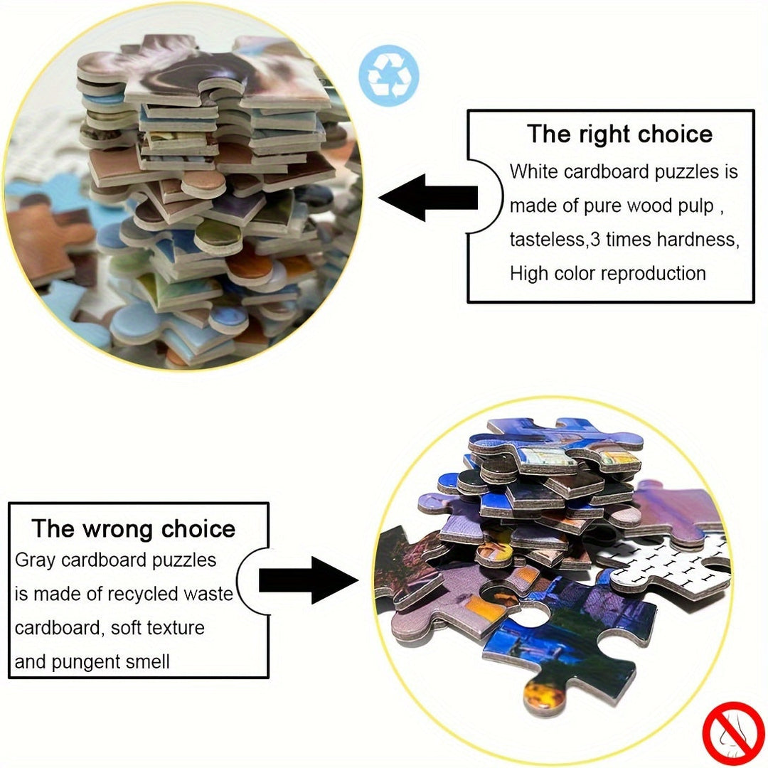 Rompecabezas redondo de 1000 piezas de signos del zodiaco - ZodiacDreams