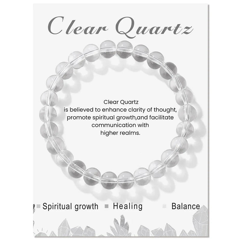 Natural Crystal Healing Energy Bracelet – Aria