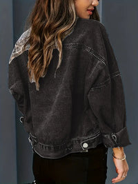 Wildly Chic Leopard Print Denim Jacket – Leona