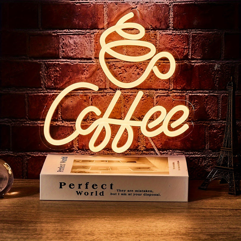 LED neon sign in coffee style – Jules