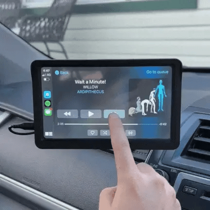 DrivePlay Pro 2+ – CarPlay & Android Auto Screen – VisionX