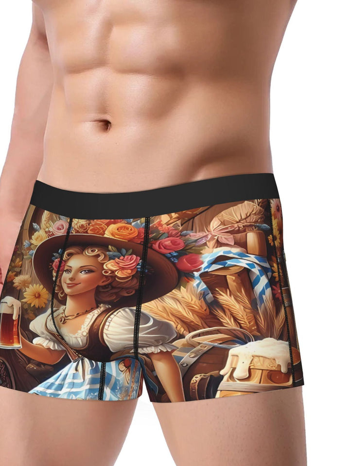 Set de 2 bóxers para hombre con estampado de Oktoberfest – LudwigBoxer Oktoberfest 2025