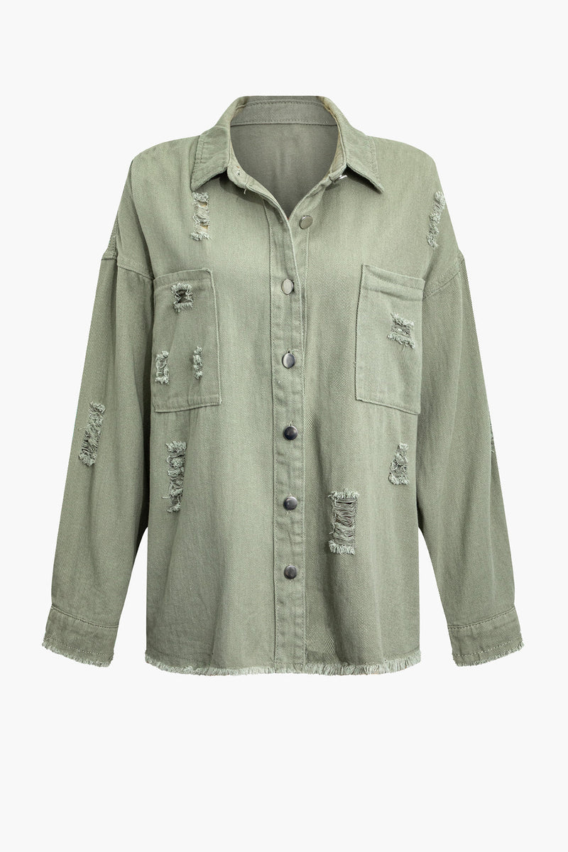 Denim jacket with character – Leona