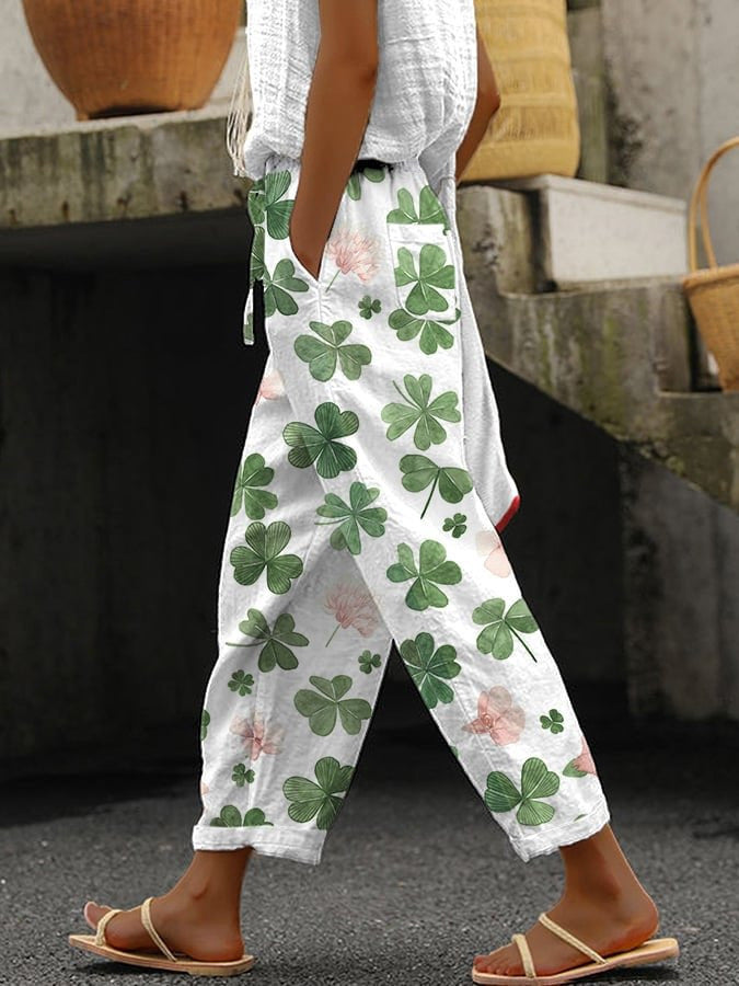 Women's Comfort Pants with Print – Nova