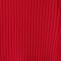 Roter gerippter Stoff, Textur, Hintergrund, Mode, Textildesign, Bekleidungsmaterial.
