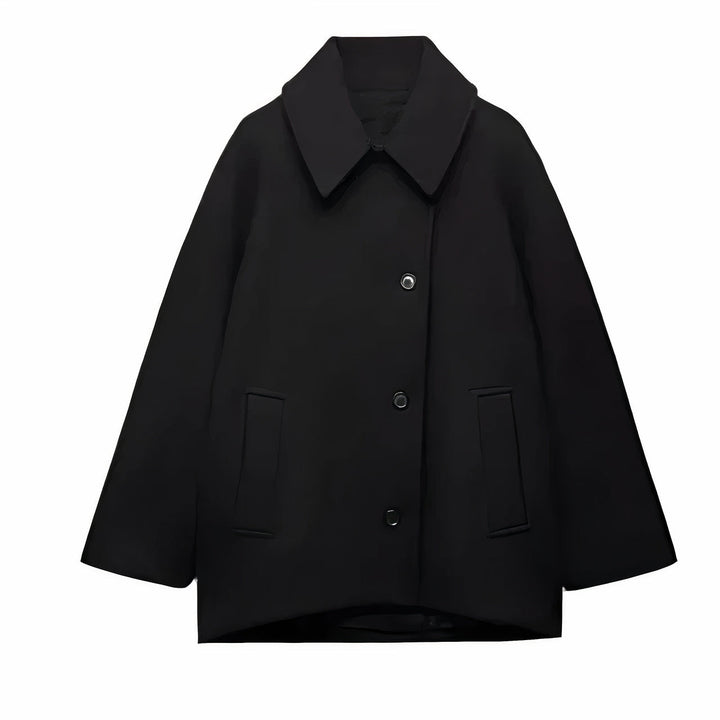 Warm women's jacket with classic cut – Amara