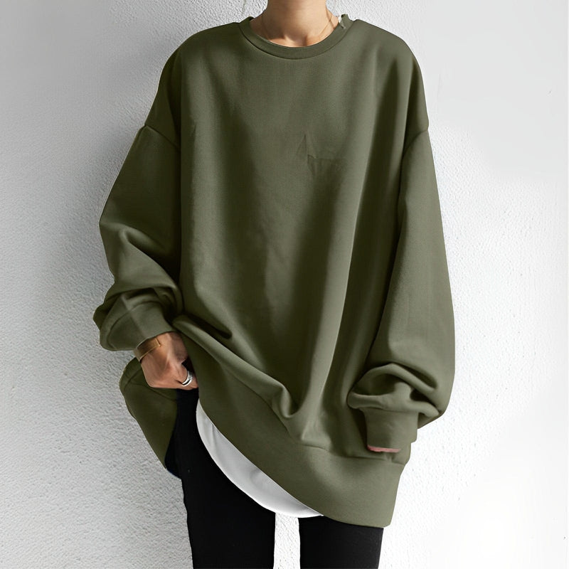 Oversized Designer-Pullover – Jamila Herbstedition