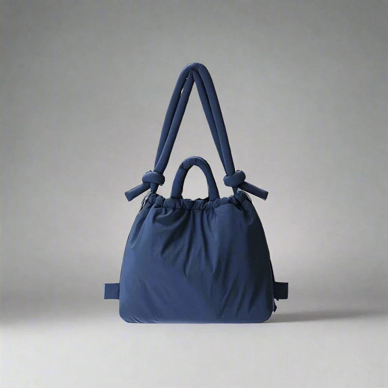 Unique Puffer Handbag with Trendy Volume - Riva