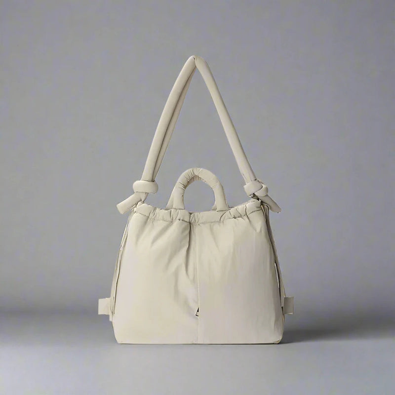 Unique Puffer Handbag with Trendy Volume - Riva