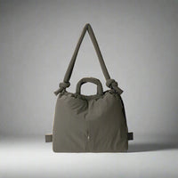 Unique Puffer Handbag with Trendy Volume - Riva