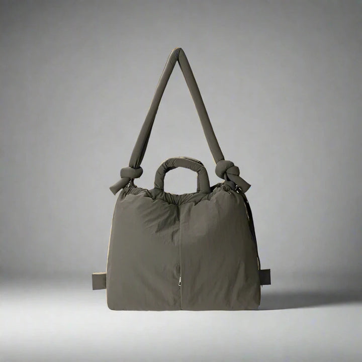 Unique Puffer Handbag with Trendy Volume - Riva