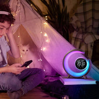 Multifunctional Night Light with RGB & Alarm Function – Lumivo