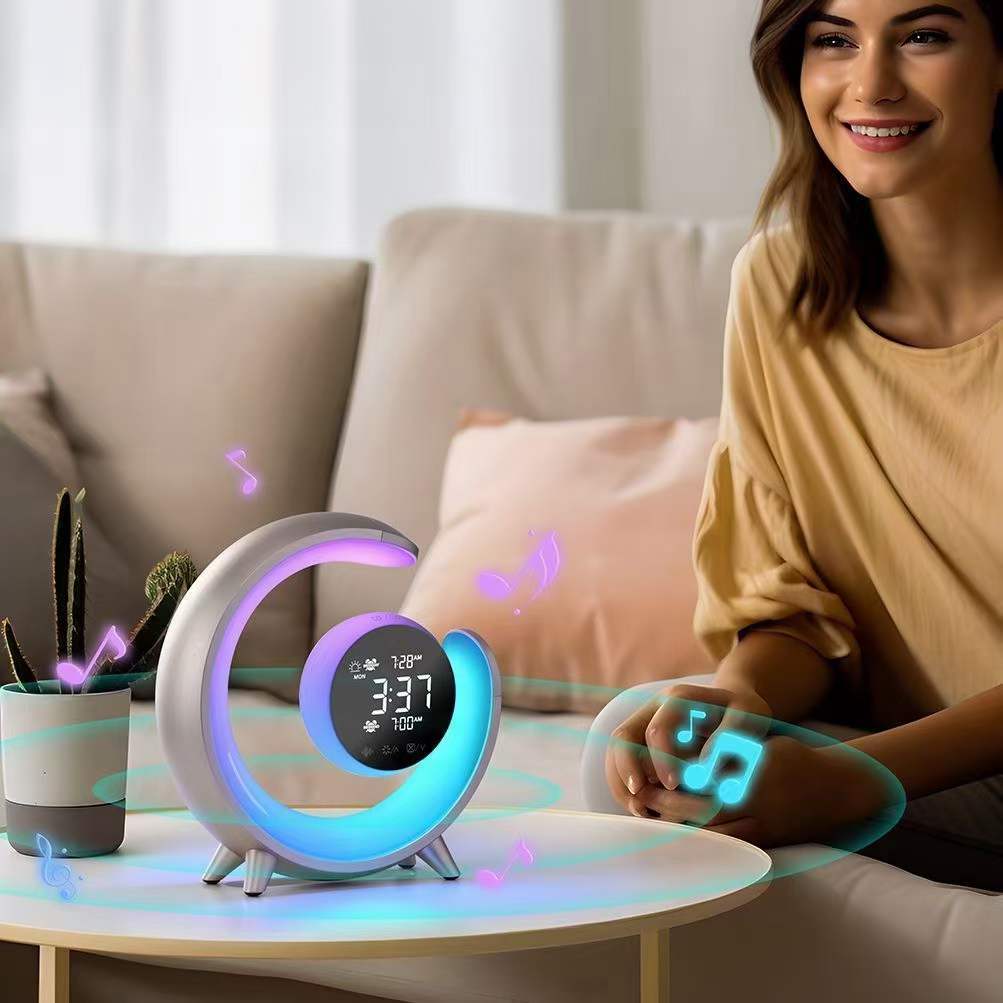 Multifunctional Night Light with RGB & Alarm Function – Lumivo