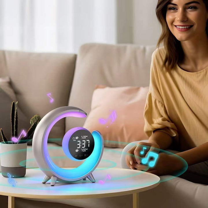 Multifunctional Night Light with RGB & Alarm Function – Lumivo