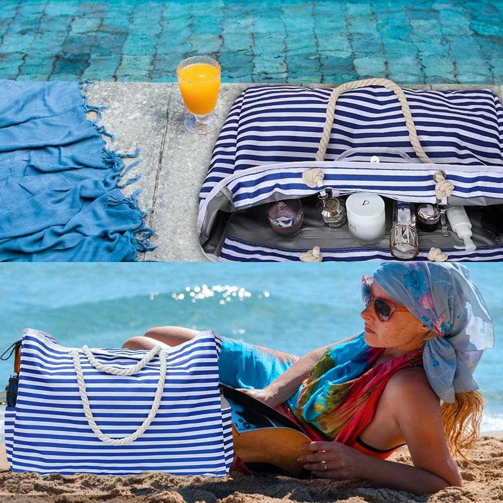 Waterproof Extra Large Beach Bag with Bonus Travel Case – CoastCarry