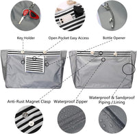 Waterproof Extra Large Beach Bag with Bonus Travel Case – CoastCarry