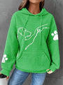 Warme Damen Hoodie mit Hundedesign – Selma