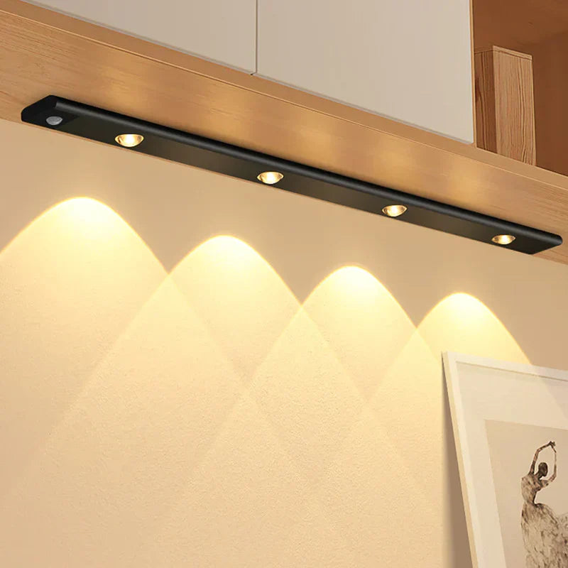 Luz LED inalámbrica lujosa para armarios - LumiLux