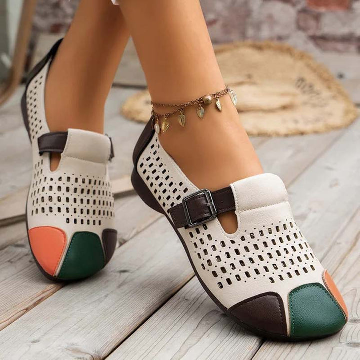 Airy Women's Sandals with Buckle – Zoë