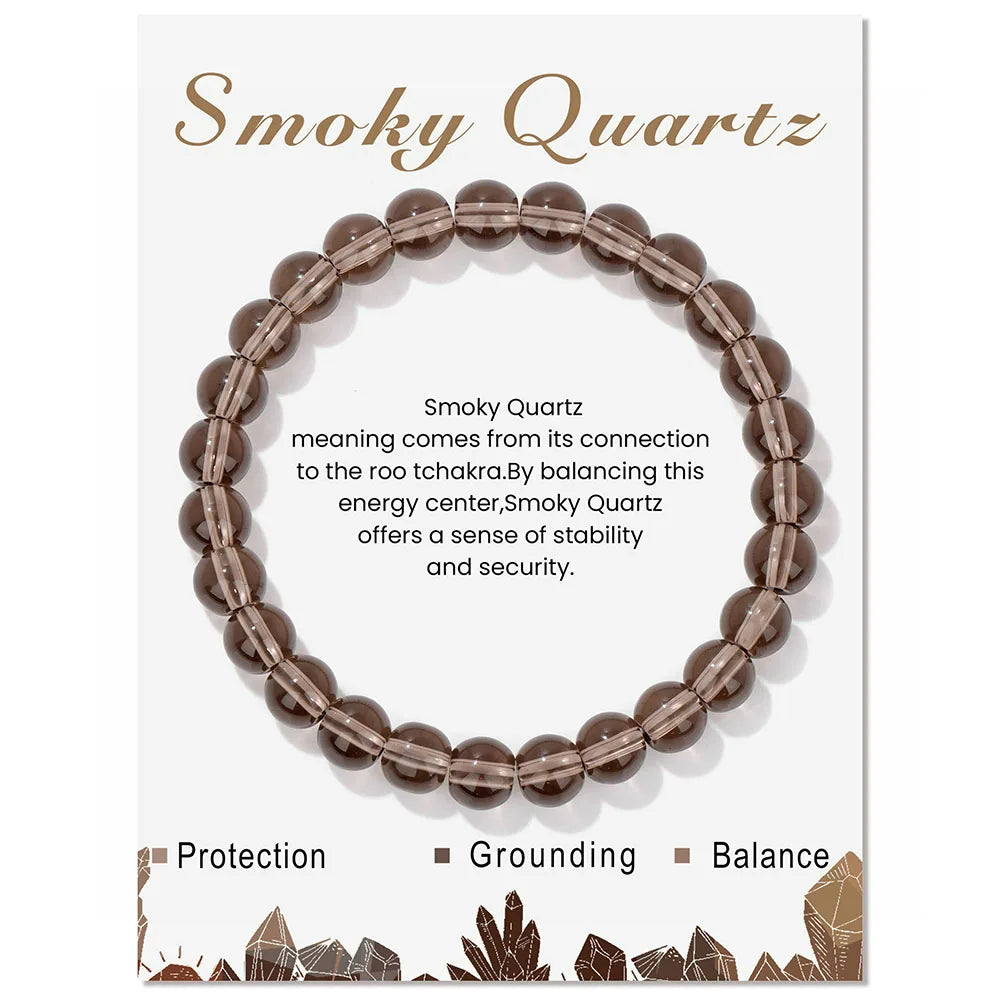 Natural Crystal Healing Energy Bracelet – Aria