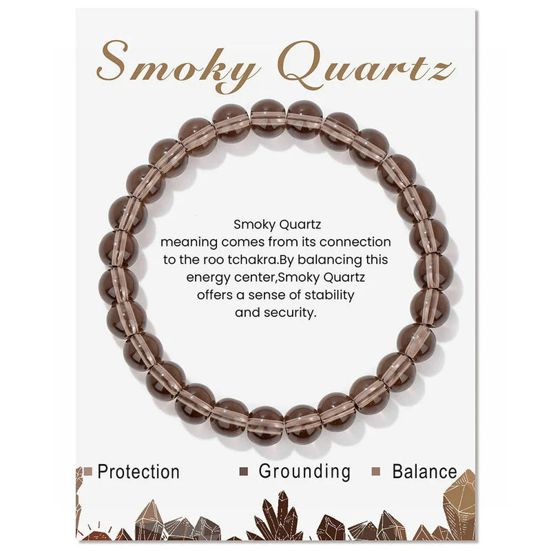 Natural Crystal Healing Energy Bracelet – Aria