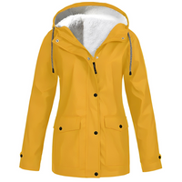 Fleece-Lined Women's Rain Jacket - WarmWarder