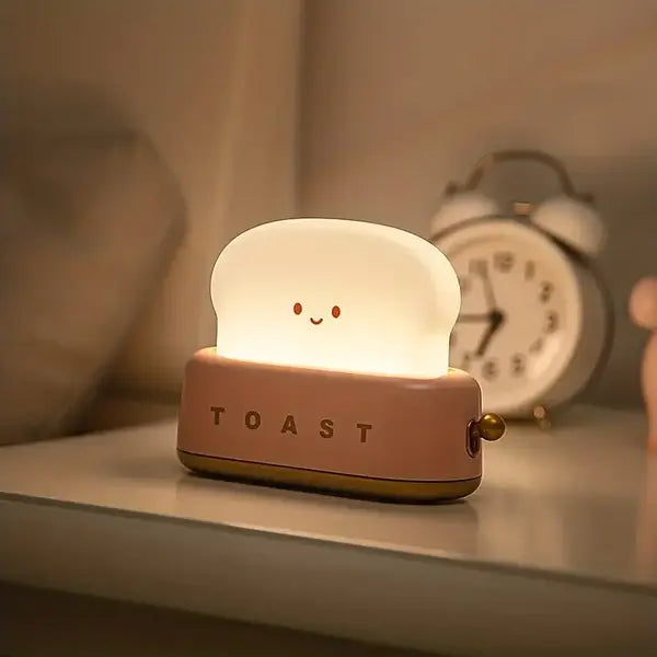 Cute Nightstand Lamp - GlowToasty