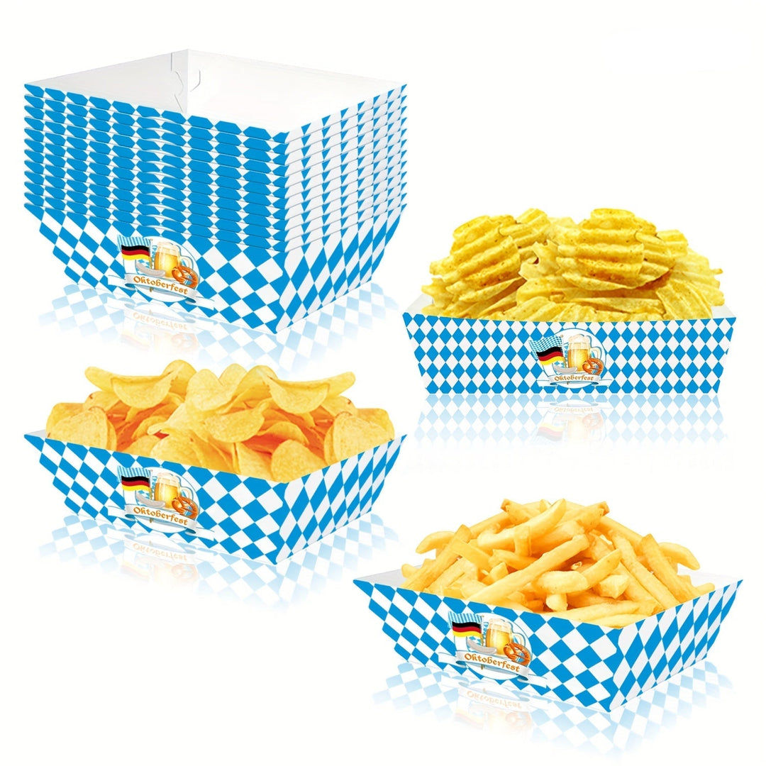 Set de platos para snacks de papel (2×20 piezas) – WiesnBox Oktoberfest 2025