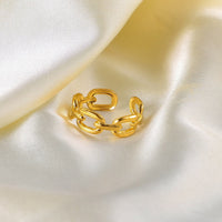 Twisted Link Open Ring - Nexa