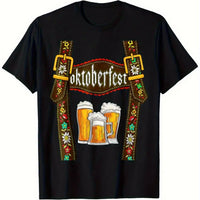 Herren Kurzarm T-Shirt – Hansi Oktoberfest 2025