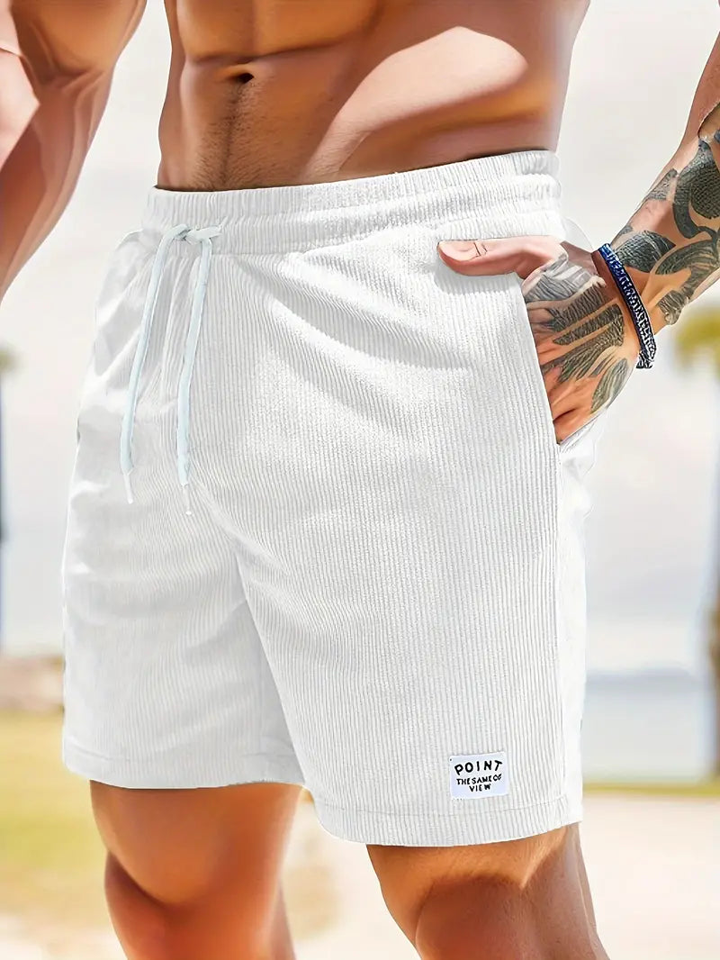 Summer men's swim shorts with adjustable waistband – Jens