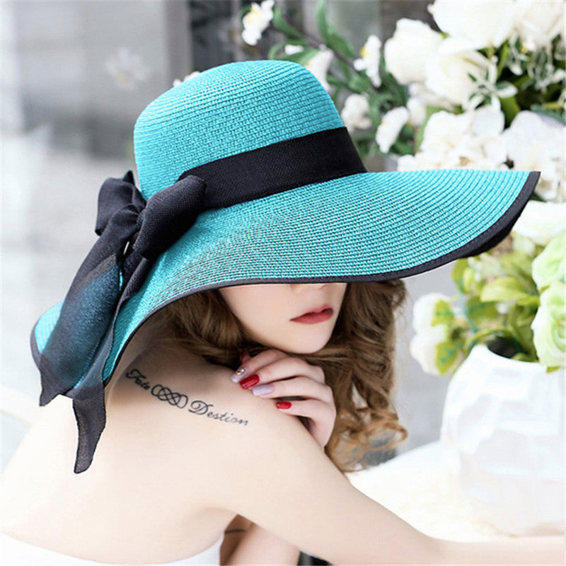 Leichter Damen-Sommerhut mit breiter Krempe und stilvollem Design – Vivian
