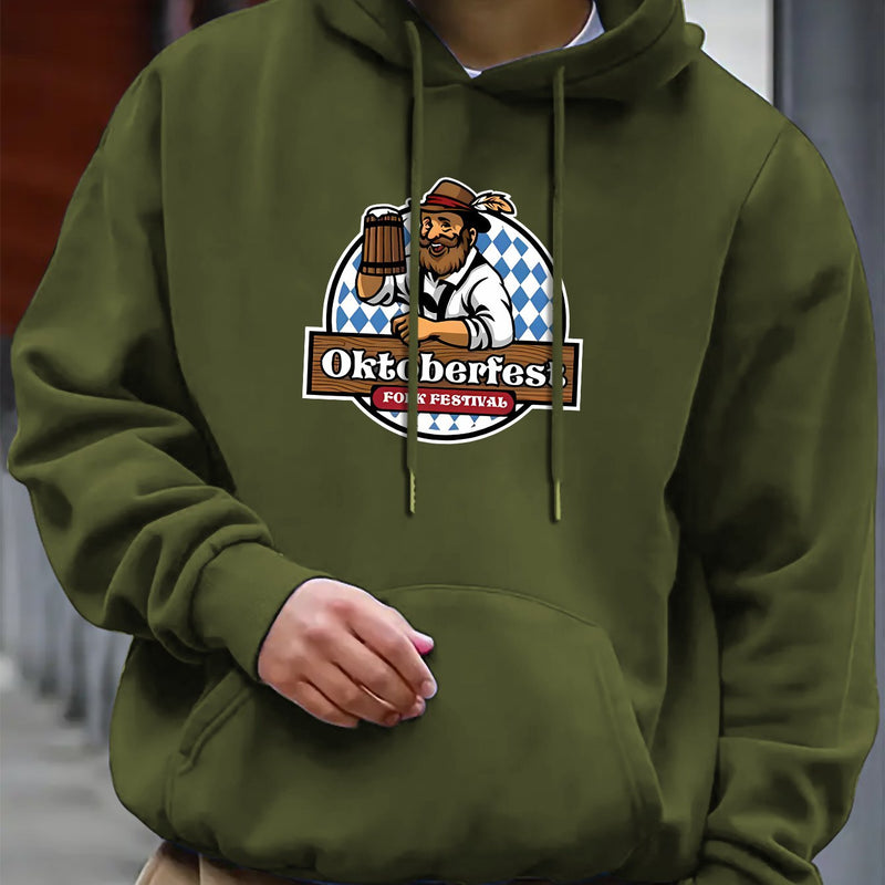 Comfortable Men's Hoodie – Thomas Oktoberfest 2025