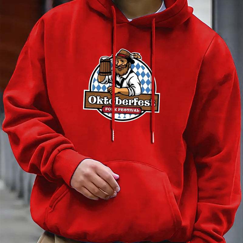 Comfortable Men's Hoodie – Thomas Oktoberfest 2025