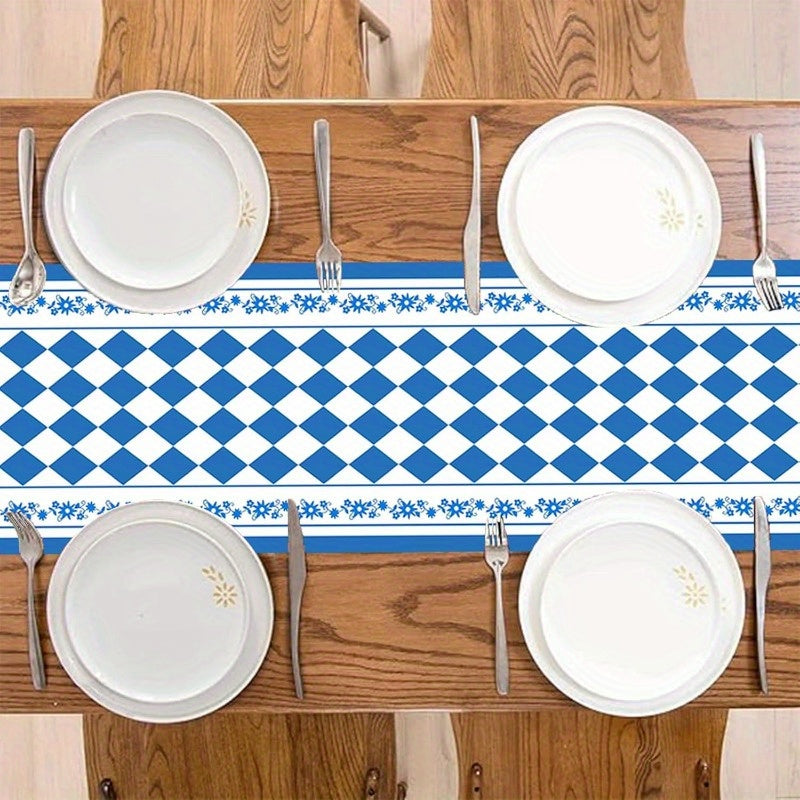 1 stk. bordløber med rombemønster – WiesnLøber Oktoberfest 2025