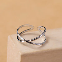 Adjustable Double-Line Ring – Lina