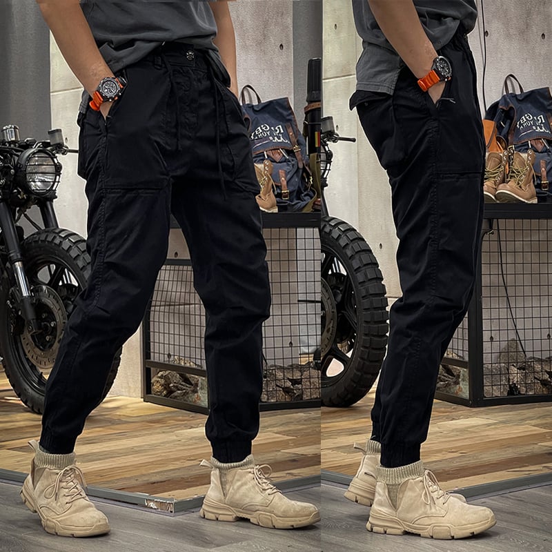 Stretchable Men's Cargo Pants - Axel