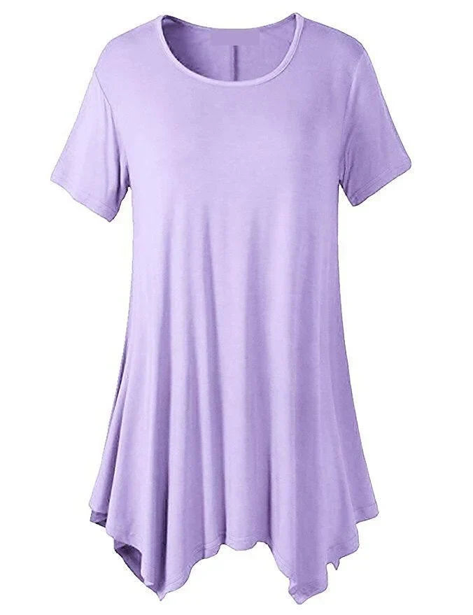 Loose Fit Women's T-Shirt with Short Sleeves – Taryn
