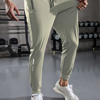 Solid Color Men's Sports Pants with Pockets - Niels