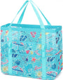 Kaufe 1, Erhalte 1 GRATIS – Extra Große Durchsichtige Mesh-Strandtasche mit 8 Taschen – ClearWave