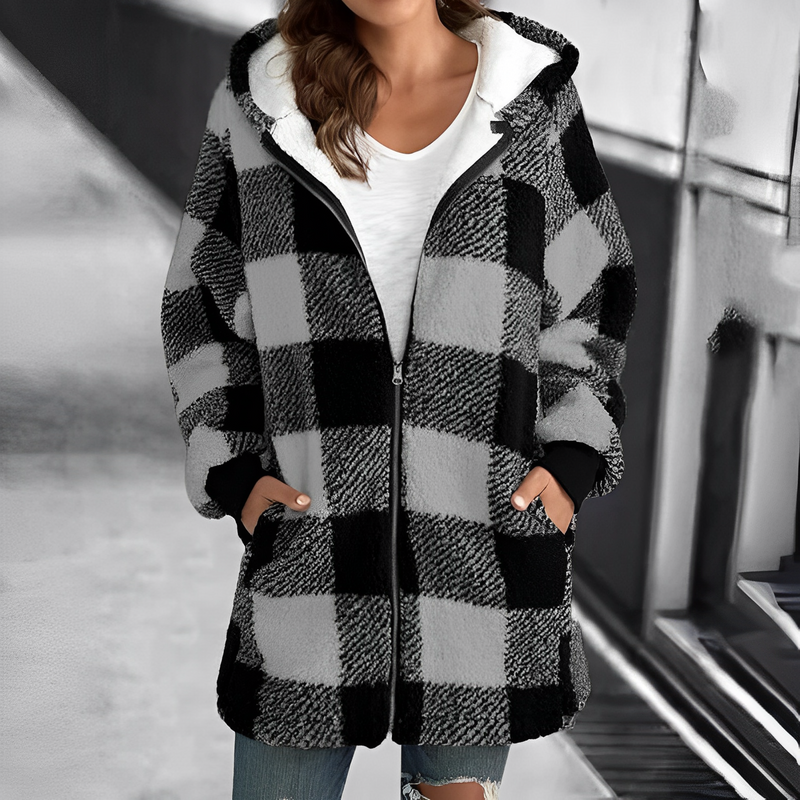 Women's jacket with hood - Camila