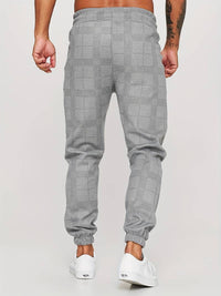 Checked Men's Jogging Pants – Elian Autumn Edition