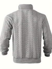 Vintage men's sweater with zipper – Victor