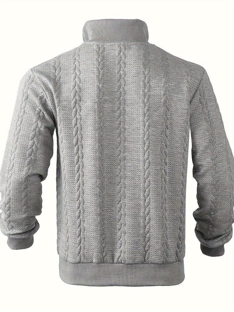 Vintage men's sweater with zipper – Victor
