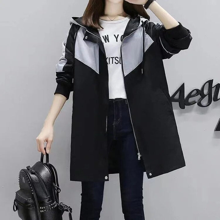 Women's Trench Coat with Hood – Marit