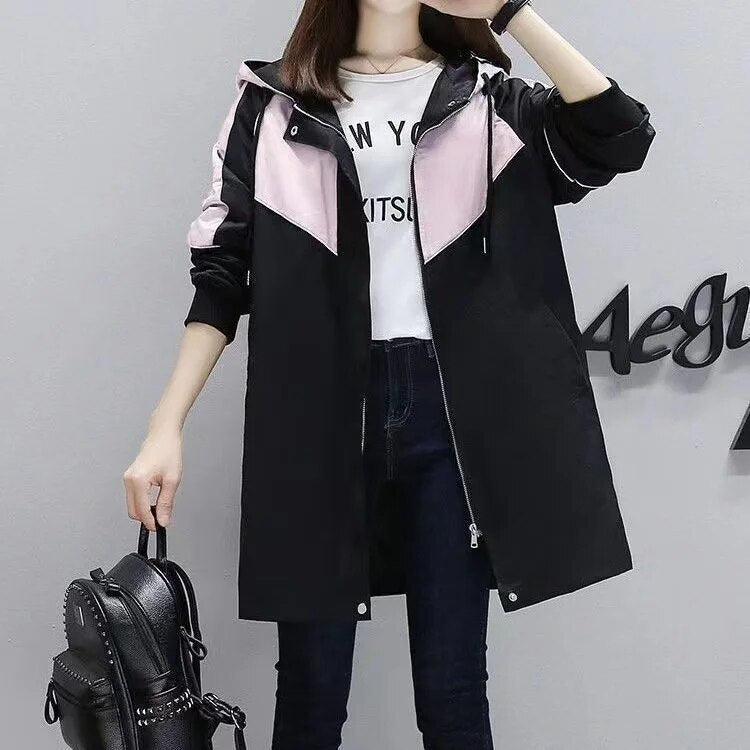 Women's Trench Coat with Hood – Marit